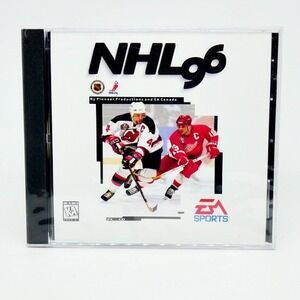 NHL 96 Hockey (DOS PC CD-ROM) EA Sports Vintage Sports Video Game New/Sealed